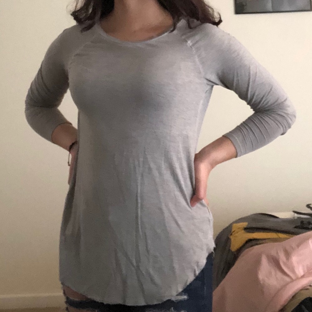 Light Grey American Eagle Soft&Sexy tee